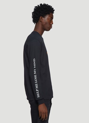 Deep Long Sleeve T-Shirt Darkoveli Deep Long Sleeve T-Shirt Black dko0136005