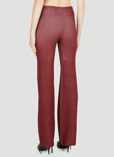 Lock Slit Pants Dion Lee Lock Slit Pants Red dle0249005