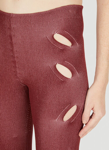 Lock Slit Pants Dion Lee Lock Slit Pants Red dle0249005