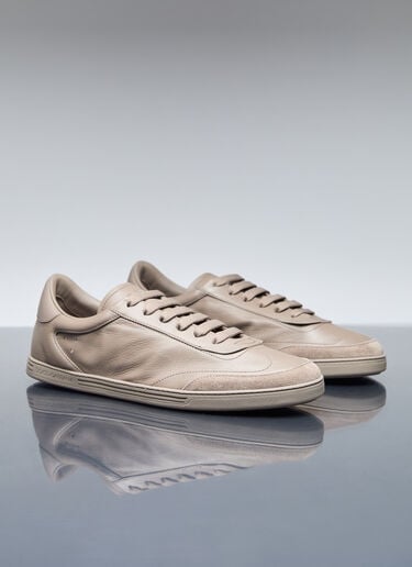 Saint Tropez 皮革运动鞋 Dolce & Gabbana Saint Tropez 皮革运动鞋 米色 dol0156013