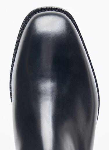 Dolce & Gabbana Knee-High Leather Boots Black dol0158008