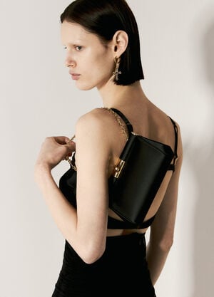 Dolce & Gabbana Small Marlene Shoulder Bag Black dol0256008