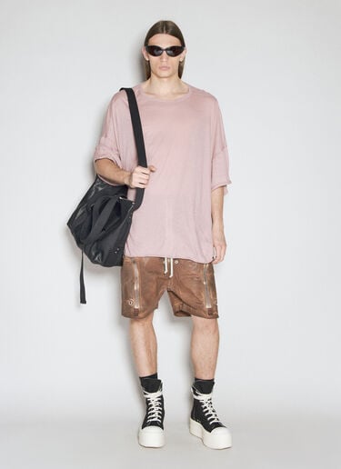 Rick Owens DRKSHDW 바우하우스 버뮤다 쇼츠 브라운 drk0156005