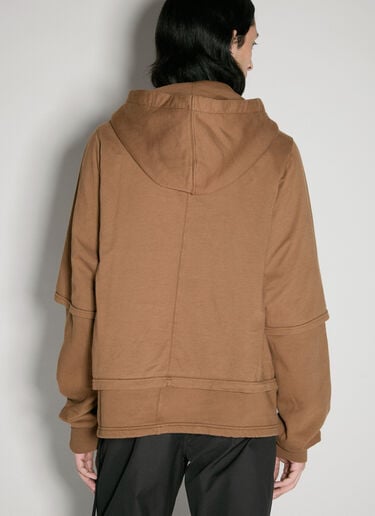 Hustler 连帽运动衫 Rick Owens DRKSHDW Hustler 连帽运动衫 棕 drk0156007