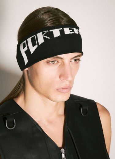 Porterville 发带 Rick Owens DRKSHDW Porterville 发带 黑色 drk0158024