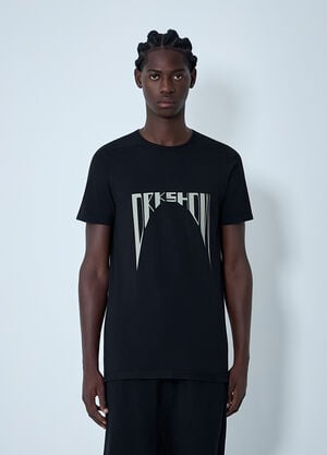 Rick Owens DRKSHDW Logo Motif T-Shirt Black drk0162011