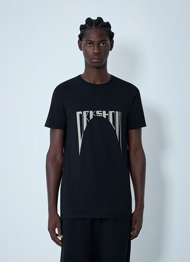 Logo Motif T-Shirt Rick Owens DRKSHDW Logo Motif T-Shirt Black drk0162011