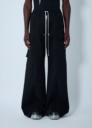 Rick Owens DRKSHDW Cargo Jumbo Bela Pants Black drk0162012