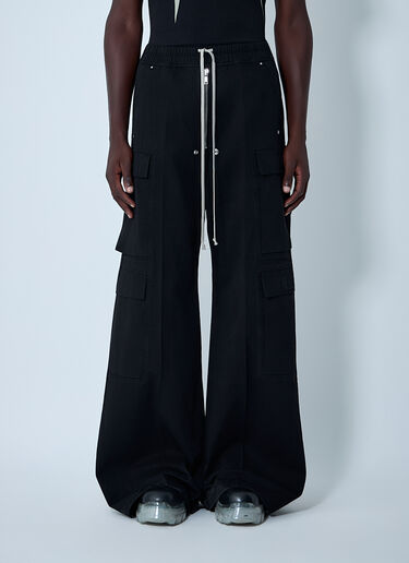 Rick Owens DRKSHDW Cargo Jumbo Bela Pants Black drk0162012