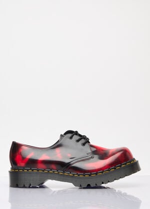 Dr. Martens 1461 Bex Rub Off Lux Shoes Red drm0158003