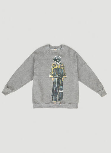 Graphic Print Sweatshirt DRx FARMAxY FOR LN-CC Graphic Print Sweatshirt Grey drx0349011