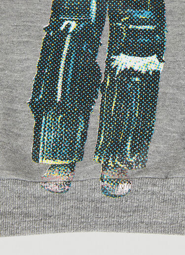 Graphic Print Sweatshirt DRx FARMAxY FOR LN-CC Graphic Print Sweatshirt Grey drx0349011