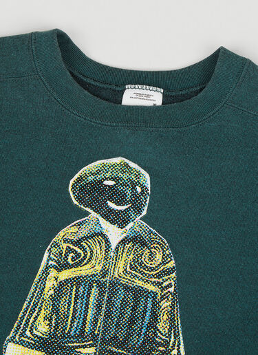 Graphic Print Sweatshirt DRx FARMAxY FOR LN-CC Graphic Print Sweatshirt Green drx0349017