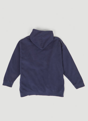 Graphic Print Hooded Sweatshirt DRx FARMAxY FOR LN-CC Graphic Print Hooded Sweatshirt Blue drx0349027