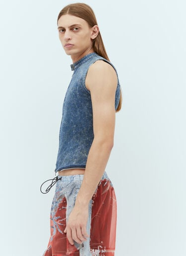 D-Nata-Fse 데님 베스트 Diesel D-Nata-Fse 데님 베스트 블루 dsl0156011
