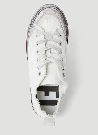 S-Athos Distressed Sneakers Diesel S-Athos Distressed Sneakers White dsl0253030