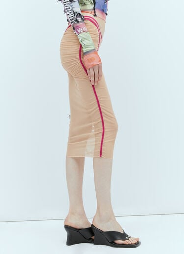O-Lyla Midi Skirt Diesel O-Lyla Midi Skirt Beige dsl0256034