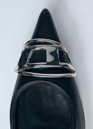 Diesel D-Venus Sb Leather Pumps Black dsl0259030
