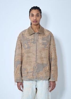 Diesel D-Ivar-Fsg Jacket Beige dsl0260009