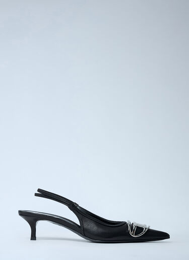 Diesel D-Venus Slingback Heels Black dsl0261029