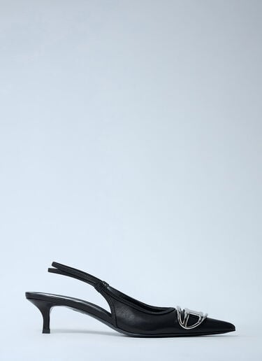 D-Venus Slingback Heels Diesel D-Venus Slingback Heels Black dsl0261029