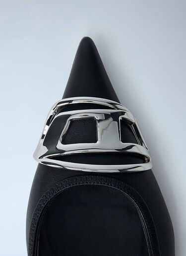 Diesel D-Venus Slingback Heels Black dsl0261029