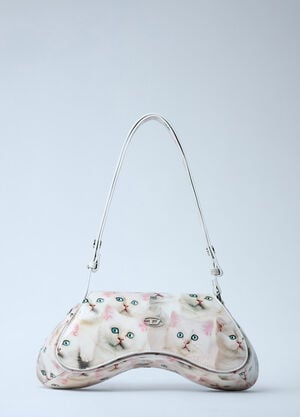 Diesel Play Shoulder Bag White dsl0261034