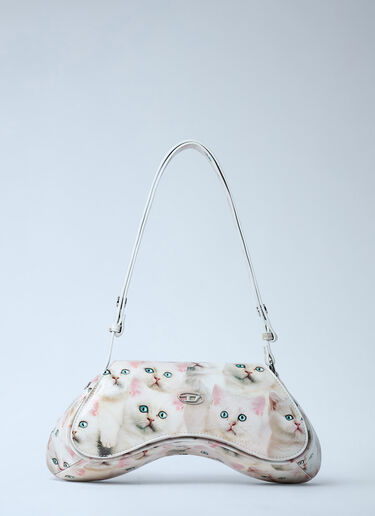 Diesel Play Shoulder Bag White dsl0261034