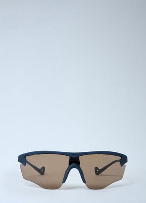 District Vision Junya Racer Sunglasses Blue dtv0160005