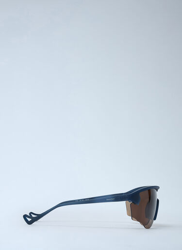District Vision Junya Racer Sunglasses Blue dtv0160005