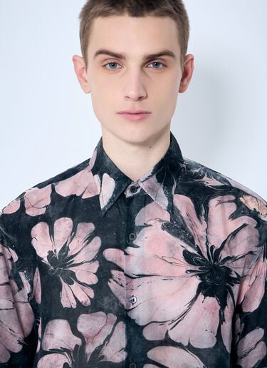 花卉真丝衬衫 Dries Van Noten 花卉真丝衬衫 粉色 dvn0160018