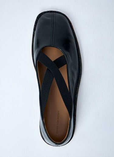 Leather Slip-On Shoes Dries Van Noten Leather Slip-On Shoes Black dvn0160035