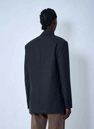 Double-Breasted Blazer Dries Van Noten Double-Breasted Blazer Dark Grey dvn0162006