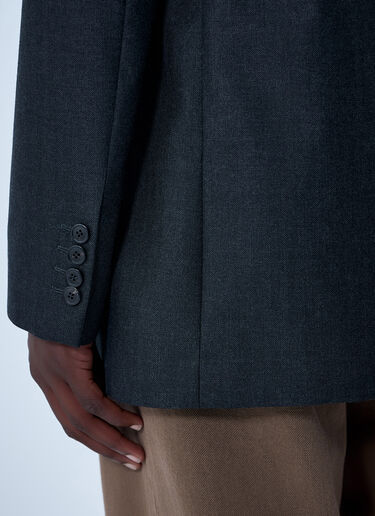 Double-Breasted Blazer Dries Van Noten Double-Breasted Blazer Dark Grey dvn0162006