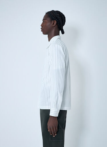 Dries Van Noten Stripe Button-Down Shirt White dvn0162007