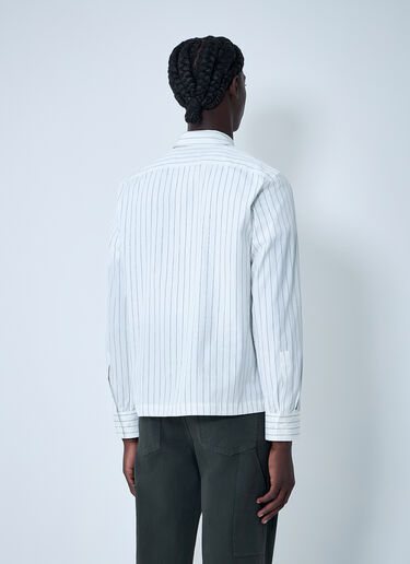 Dries Van Noten Stripe Button-Down Shirt White dvn0162007