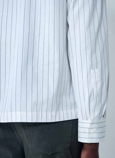Dries Van Noten Stripe Button-Down Shirt White dvn0162007