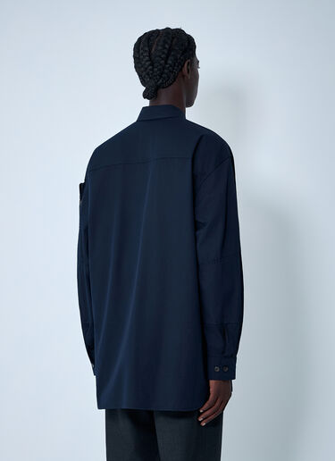 Button-Down Shirt Dries Van Noten Button-Down Shirt Navy dvn0162010