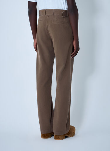 Penny Cotton Pants Dries Van Noten Penny Cotton Pants Brown dvn0162011