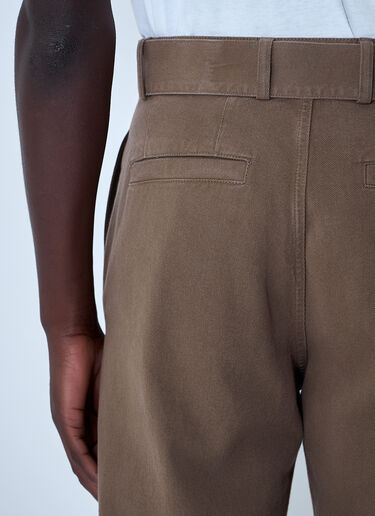 Penny Cotton Pants Dries Van Noten Penny Cotton Pants Brown dvn0162011