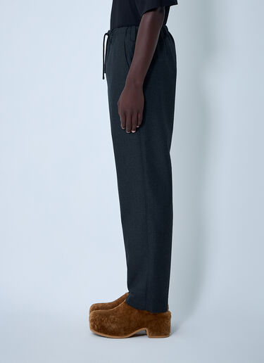 Tailored Wool Pants Dries Van Noten Tailored Wool Pants Dark Grey dvn0162016