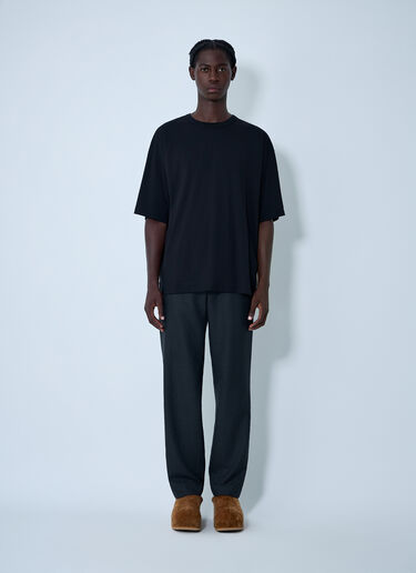 Dries Van Noten Cotton Jersey T-Shirt Black dvn0162019