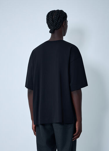 Dries Van Noten Cotton Jersey T-Shirt Black dvn0162019
