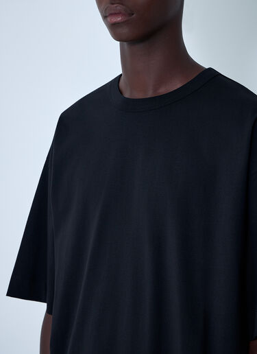 Dries Van Noten Cotton Jersey T-Shirt Black dvn0162019