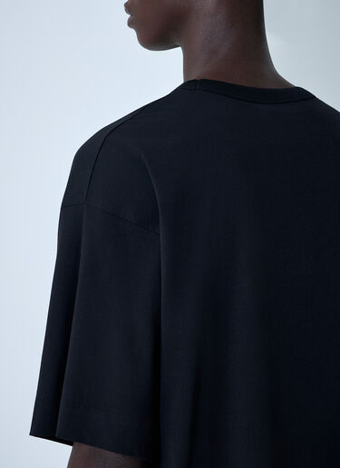 Dries Van Noten Cotton Jersey T-Shirt Black dvn0162019