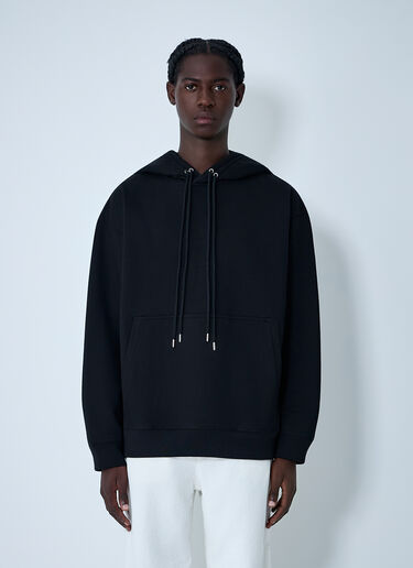 Dries Van Noten Cotton Hooded Sweatshirt Black dvn0162021