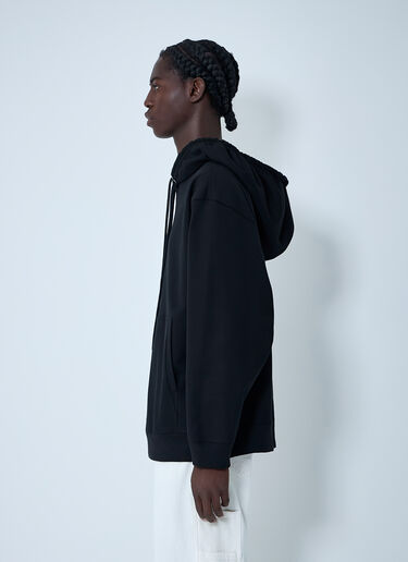 Dries Van Noten Cotton Hooded Sweatshirt Black dvn0162021