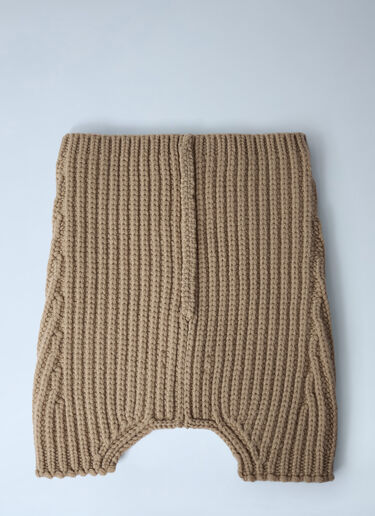 Zip-Up Scarf Dries Van Noten Zip-Up Scarf Beige dvn0162022