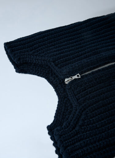 Zip-Up Scarf Dries Van Noten Zip-Up Scarf Black dvn0162023