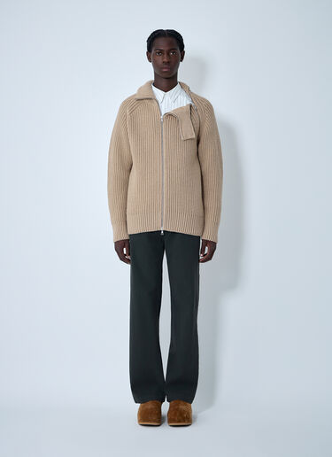 Dries Van Noten Knit Cardigan Beige dvn0162024